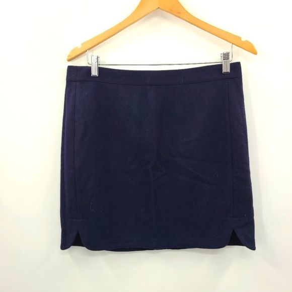 J Crew Pencil Skirt, Navy blue size 8 - Picture 1 of 3